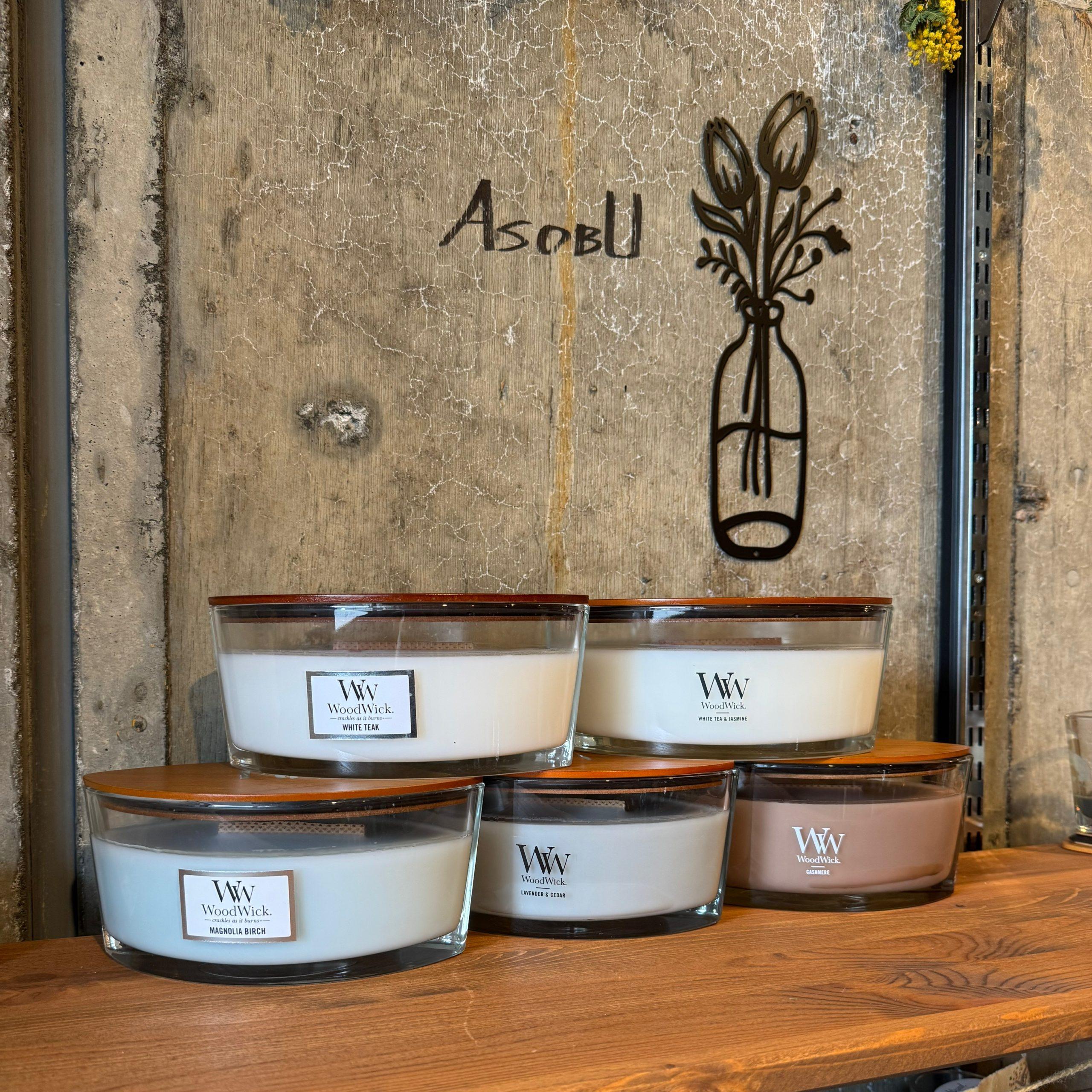 WoodWickキャンドル
